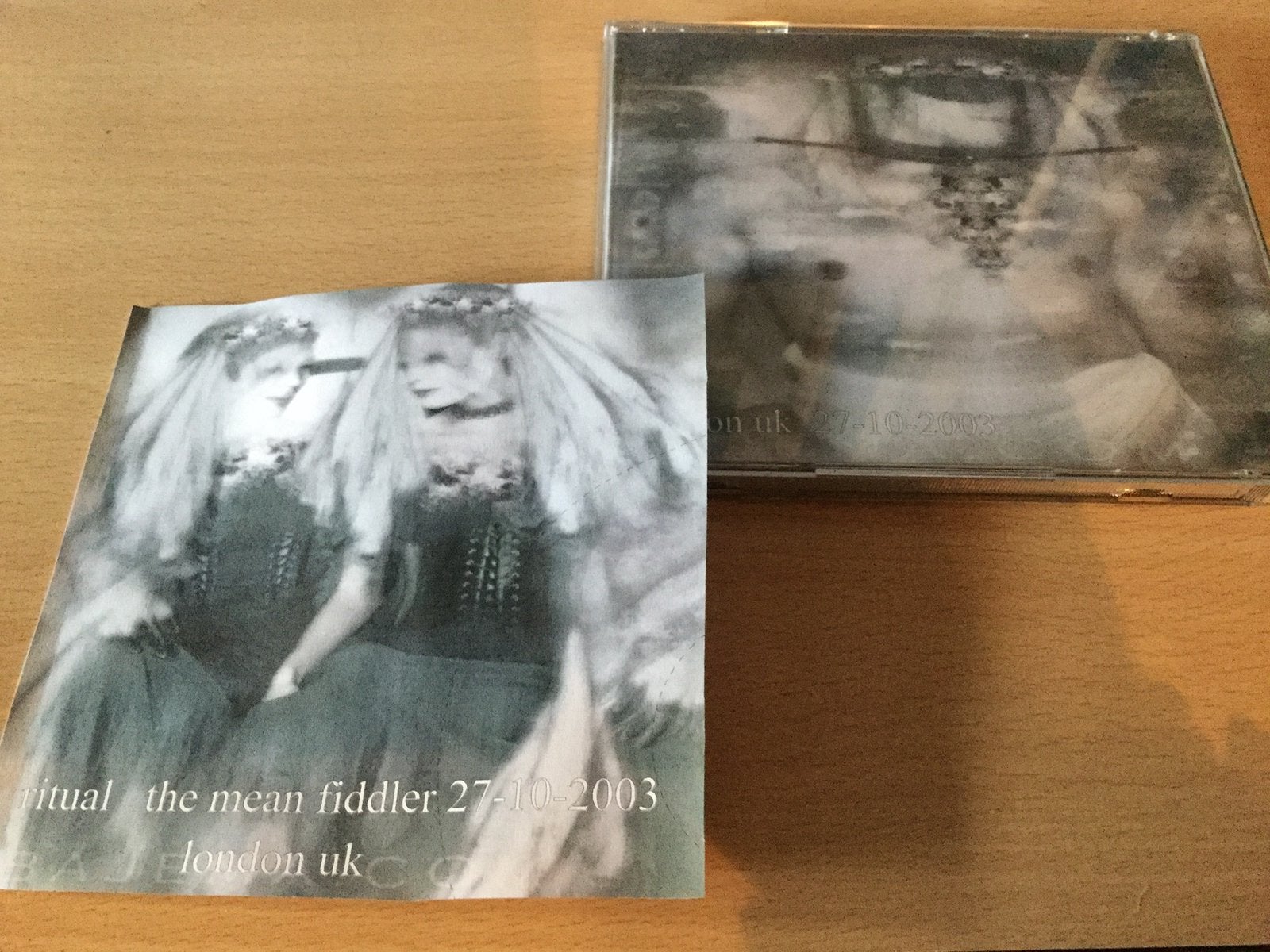 Ritual-The Mean Fidler 2003 London UK cdr te RUIL., Cd's en Dvd's, Ophalen of Verzenden, Gebruikt