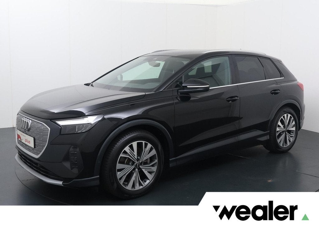 Audi Q4 e-tron 40 Advanced edition 77 kWh | 204 PK | SoH 91%, Auto's, Audi, 12 maanden, Gebruikt, Zwart, Zwart