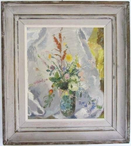 =Martin Werner Poser 1909-1999== artistiek stilleven=, Antiek en Kunst, Ophalen of Verzenden