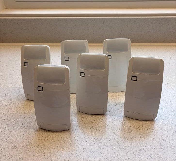 6x Aritech Bewegingssensor RF4012I4PI - draadloos, Detector, Sensor of Melder, Ophalen of Verzenden, Draadloos, Beweging