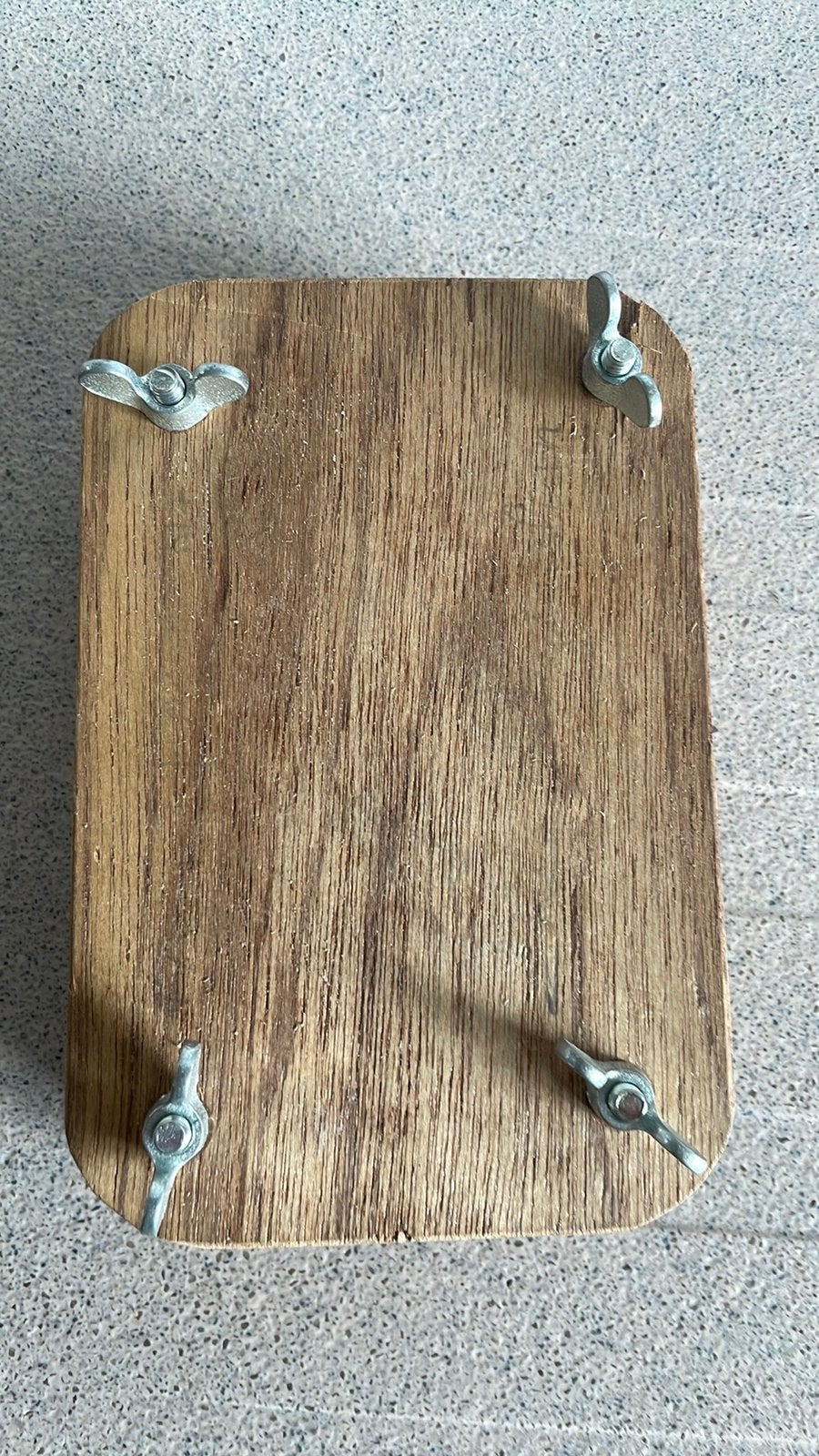 Houten bladerenpers hout, Ophalen of Verzenden, Zo goed als nieuw