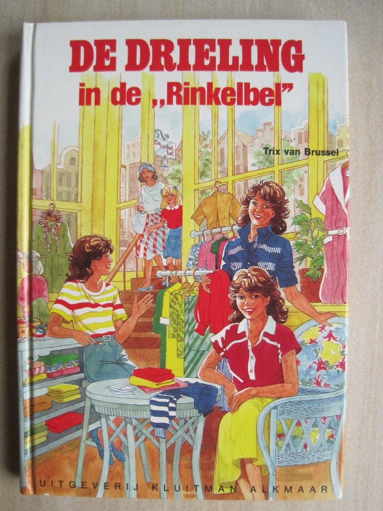 050 - De Drieling in de "Rinkelbel" - Trix van Brussel, Boeken, Ophalen of Verzenden, Zo goed als nieuw, Trix van Brussel, Fictie algemeen