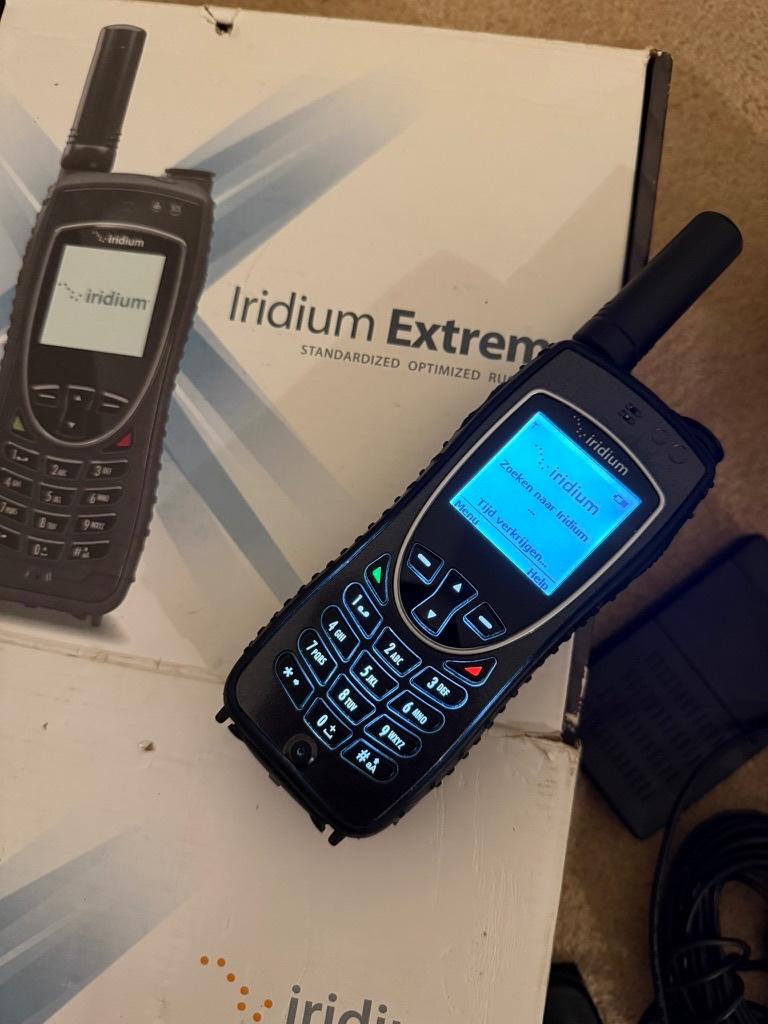 Iridium Extreme 9575 satelliettelefoon – wereldwijde dekking, Gebruikt, Overige modellen, Geen camera, Ophalen of Verzenden