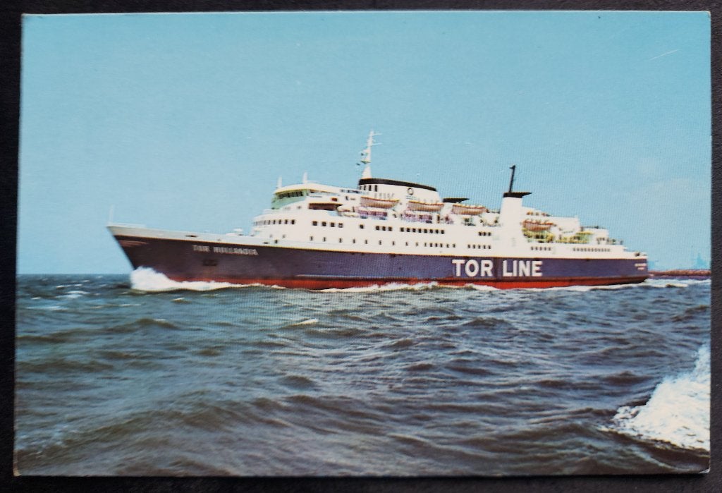 ms Tor Hollandia, Verzamelen, Scheepvaart, Ophalen of Verzenden, Nieuw, Kaart, Foto of Prent