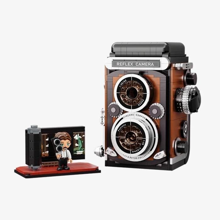 PANTASY 85050 Twin Lens Reflex Retro Camera | 793 onderdelen, Kinderen en Baby's, Overige merken, Pantasy, Nieuw, Ophalen of Verzenden