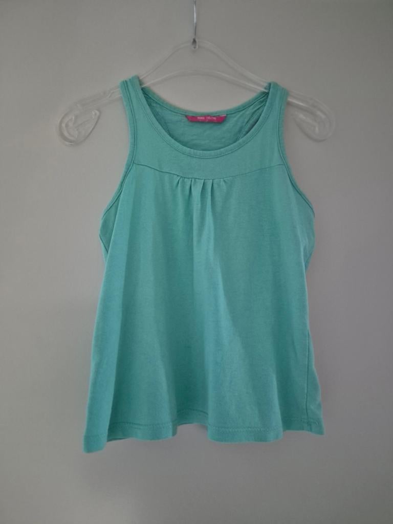 Hema top shirt singlet groen mt 110/116, Kinderen en Baby's, Kinderkleding | Maat 110, Ophalen of Verzenden, Meisje, Shirt of Longsleeve