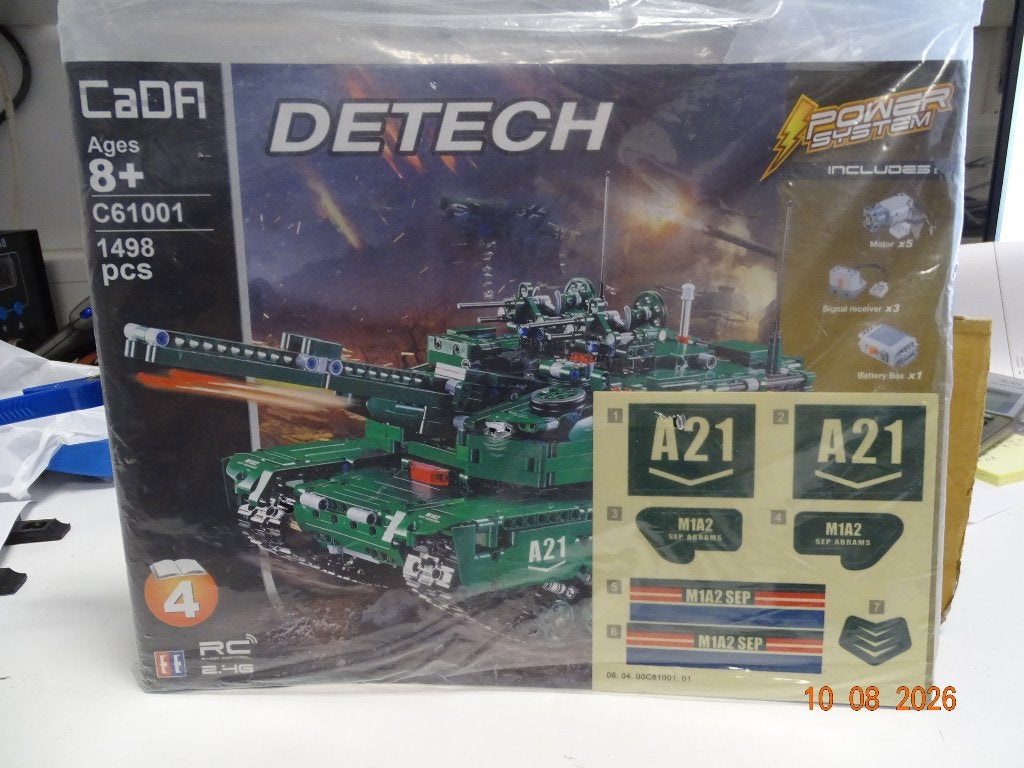TE KOOP TANK VAN CADA  BOUWSTENEN, Ophalen of Verzenden, Nieuw, Overige merken