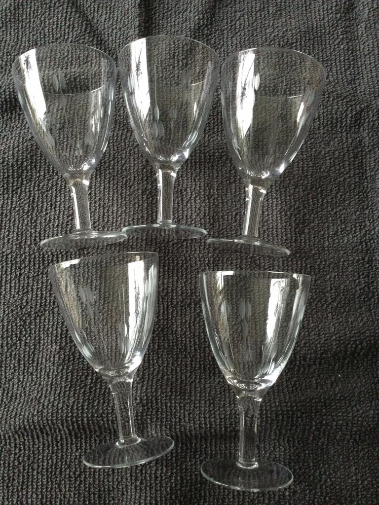 5 borrel/ likeur glaasjes, Ophalen of Verzenden, Zo goed als nieuw, Borrel- of Shotglas