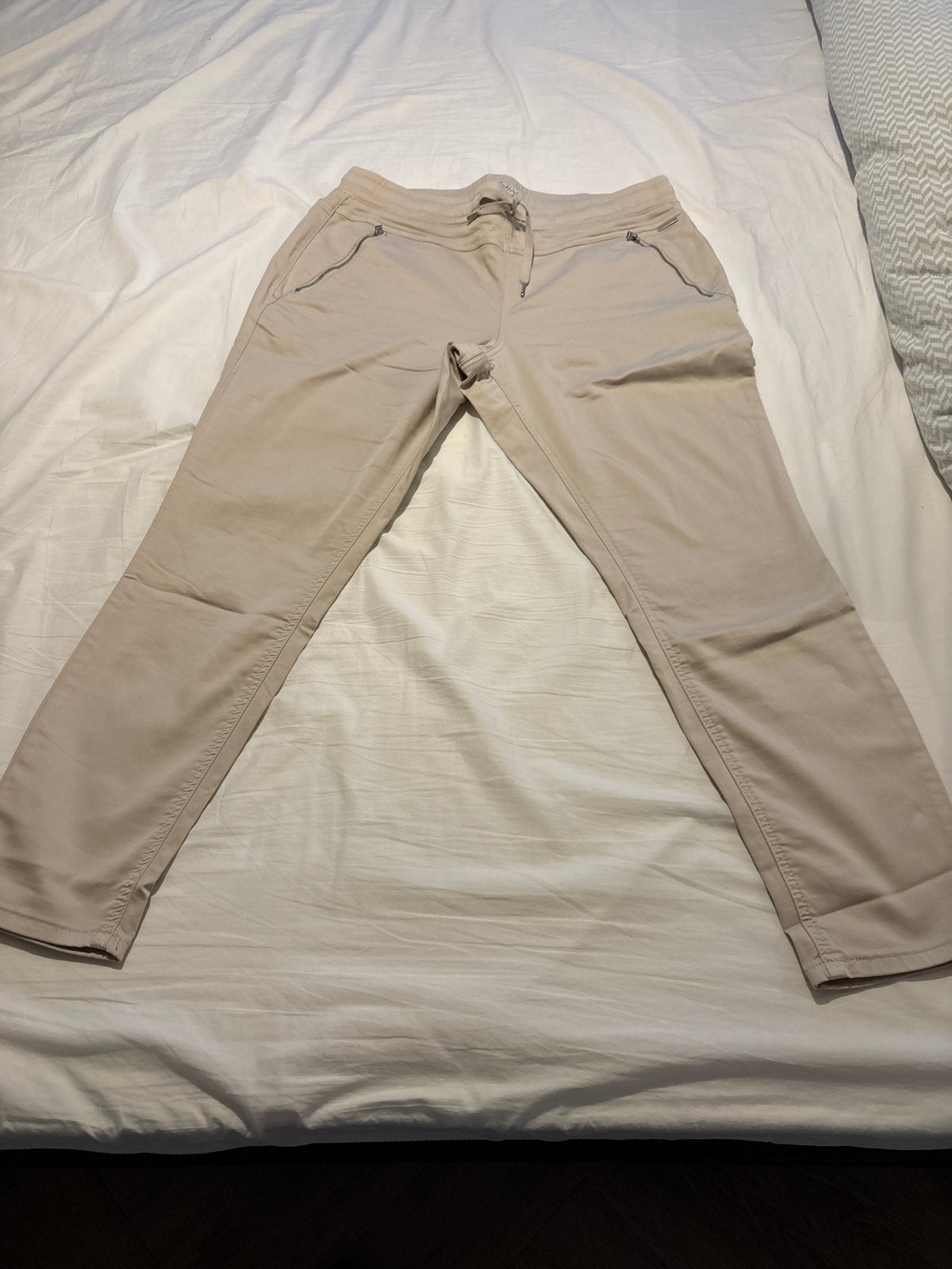 Red Button broek maat 44, beige, Ophalen of Verzenden, Gedragen, Maat 42/44 (L), Beige