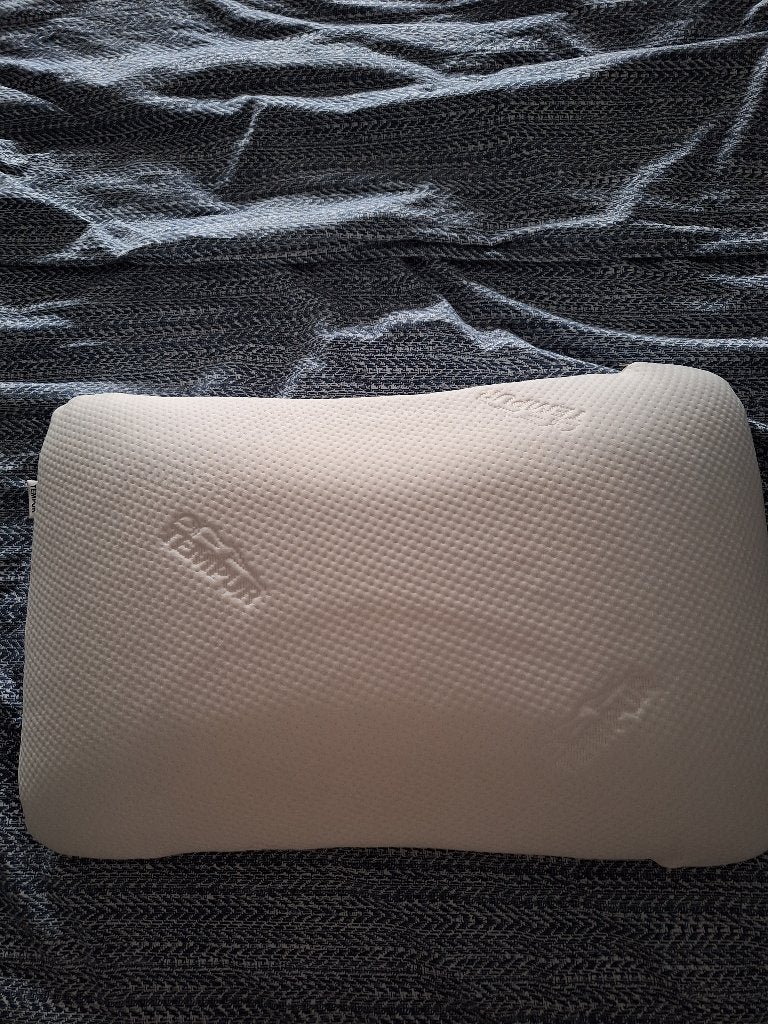 Tempur hoofdkussen, Eenpersoons, Beige, Katoen, Nieuw