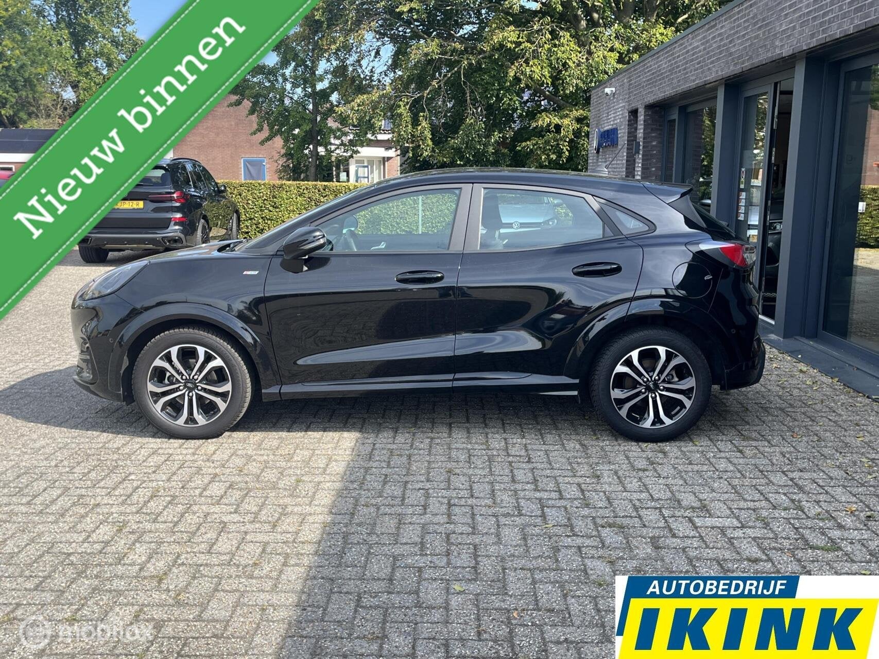 Ford Puma 1.0 EcoBoost Hybrid, Stof, Met garantie (alle), Zwart, 665 kg