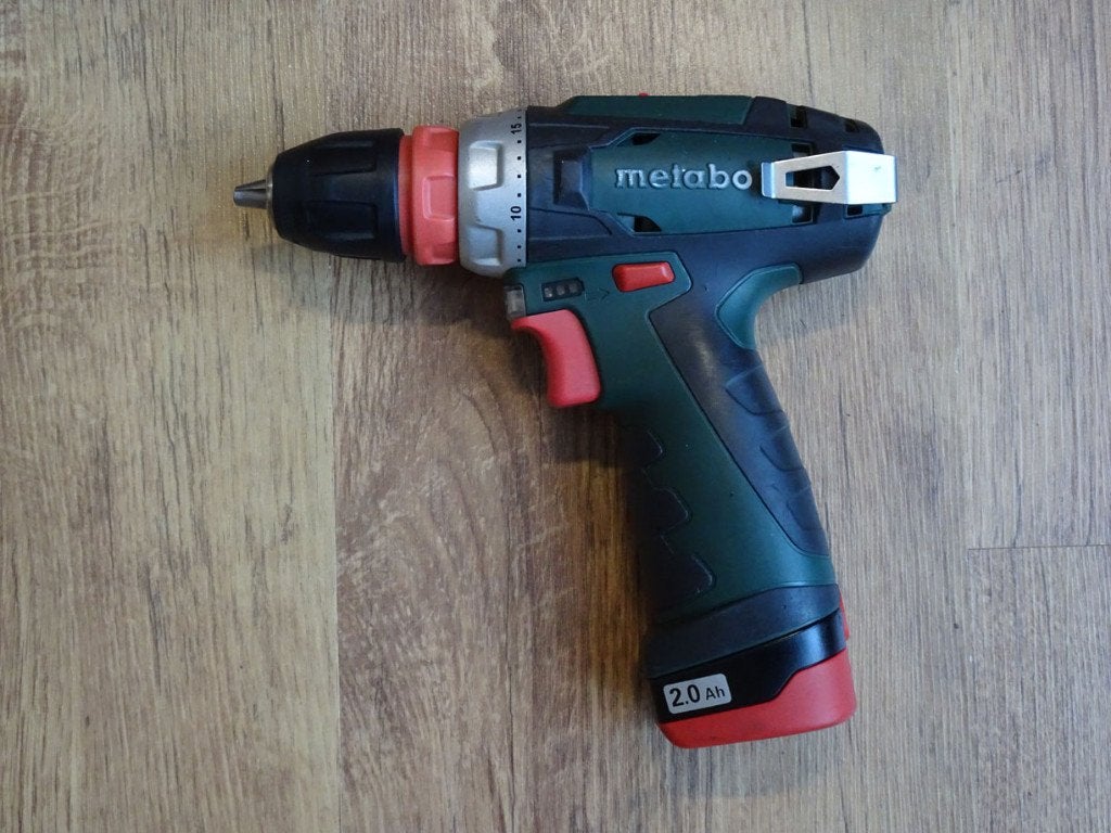 Metabo PowerMaxx BS Quick + veel extra's, Ophalen of Verzenden, Gebruikt, Boor- en Schroefmachine, Variabele snelheid