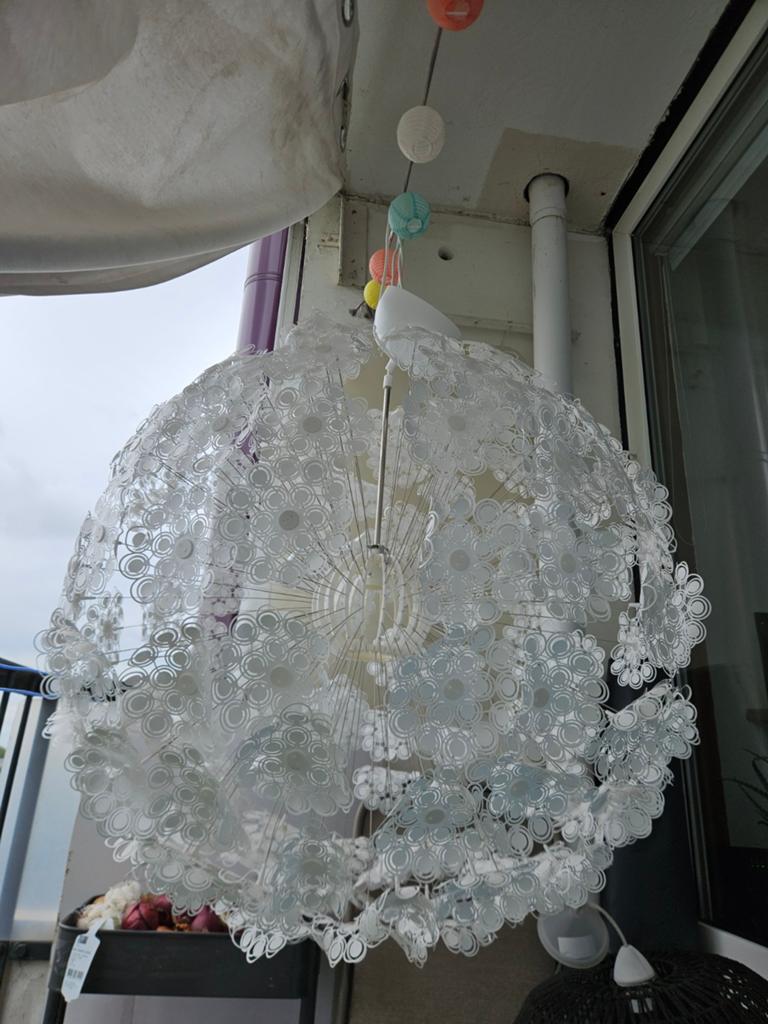 IKEA GRÖNÅS / GRIMSÅS lamp 80cm (  ZGAN  ) - Grote hanglamp, Ophalen of Verzenden, Zo goed als nieuw, 75 cm of meer, Modern, Speels, Scandinavisch