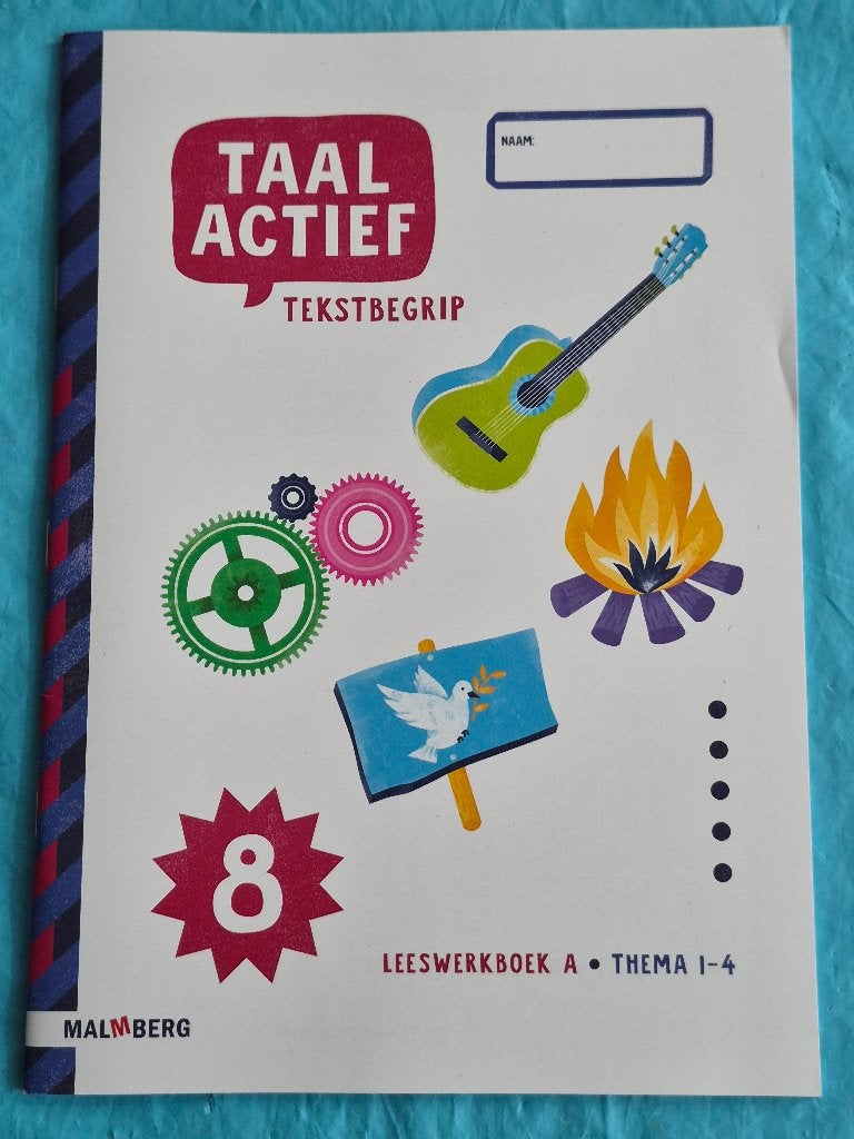 Taal actief -Versie 5 - Tekstbegrip – Groep 8–Leeswerkboek A, Ophalen of Verzenden, Nieuw, Overige niveaus, Nederlands