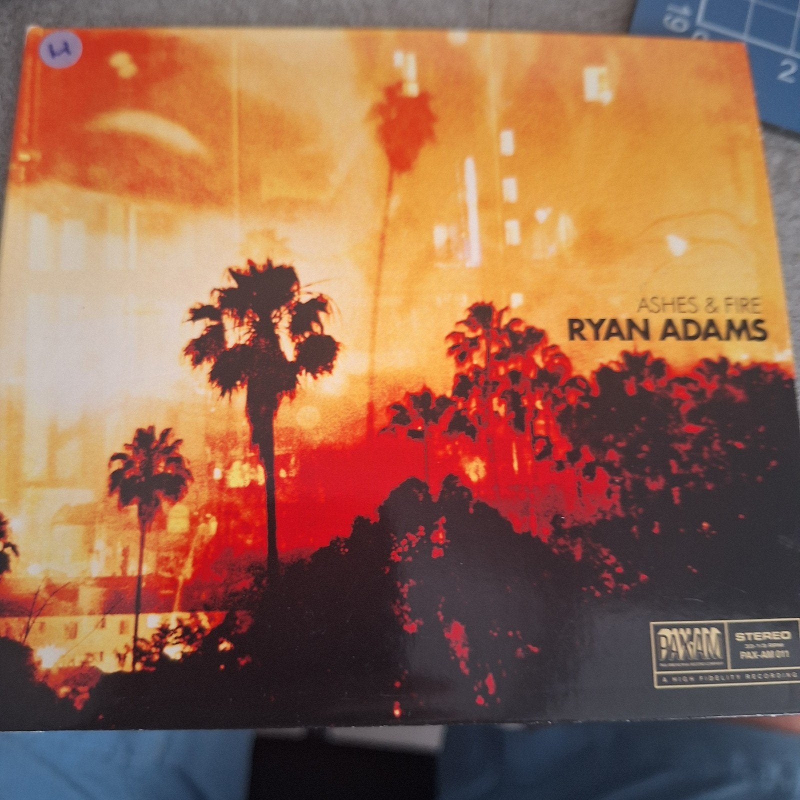 Ryan Adams - Ashes & Fire CD (Pop, Rock, Folk), Ophalen of Verzenden, Zo goed als nieuw, Album, Digipak