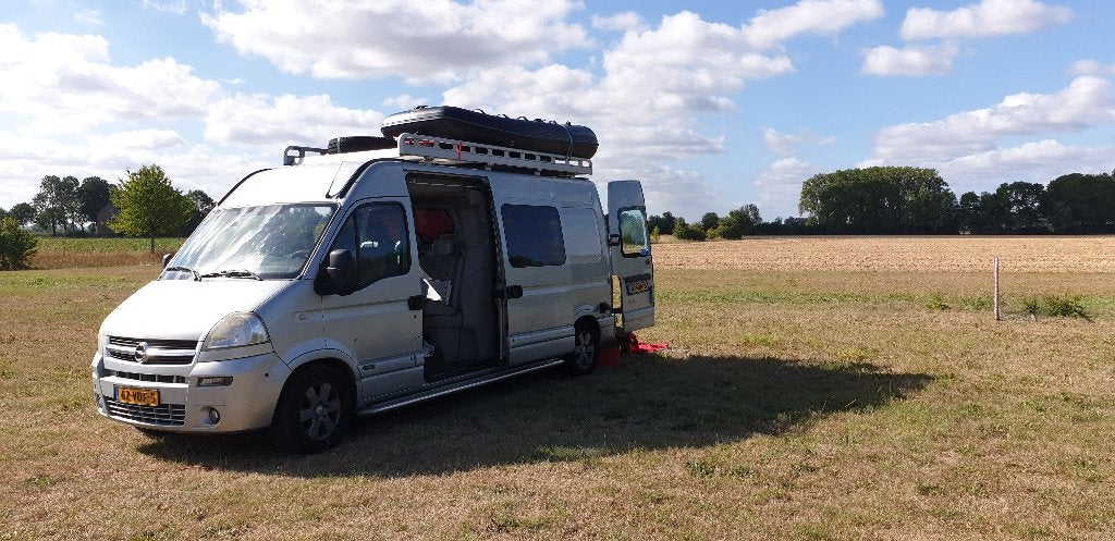 BUSCAMPER Opel Movano 3.0CDTI 3.5T L3h2 IE3 2007, Auto's, Voorwielaandrijving, Dealer onderhouden, 2953 cc, 4 cilinders
