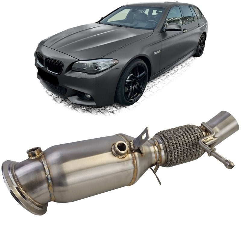 RVS Downpipe Voor BMW 5-Serie F10 F11 N20B20 520i 528i, Verzenden, Automotive Parts, A.parts@hotmail.nl, Trasmolenlaan 12 3447 GZ Woerden