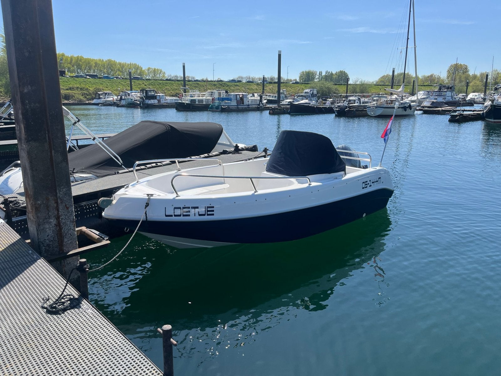 Consoleboot Aquamar Panaria met Yamaha 60pk buitenboordmotor, Watersport en Boten, Overige merken, Gebruikt, Buitenboordmotor