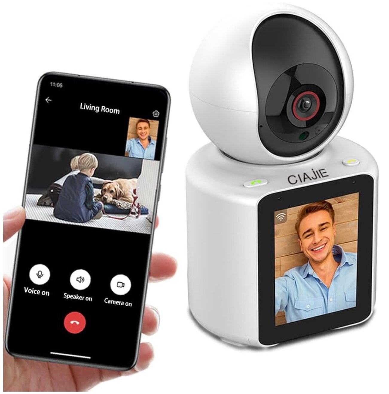 XSSIVE SMART CAMERA _  Full HD 1080p, Hobby en Vrije tijd, Ophalen of Verzenden, Zo goed als nieuw, 6431ht, Phone Doctor M&S