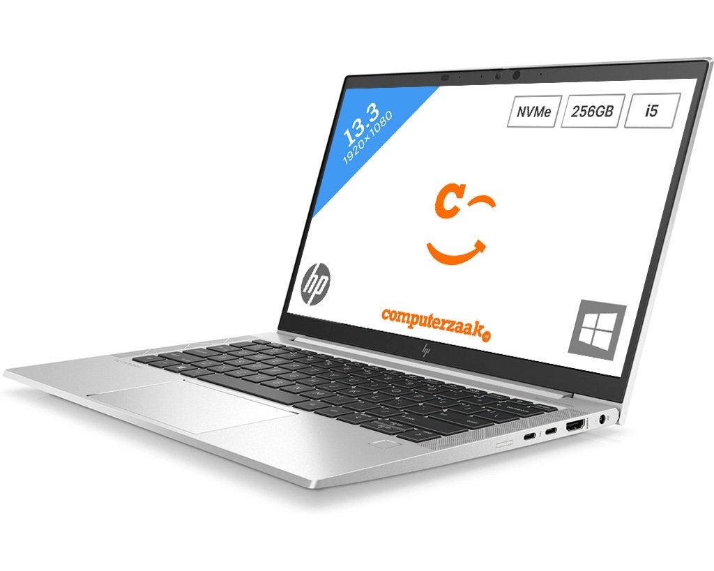 HP EliteBook 830 G7/Intel Core i5/8GB/256GB SSD/Windows 11, Computers en Software, Windows Laptops, Ophalen, Hp, 256 GB, 2 tot 3 Ghz