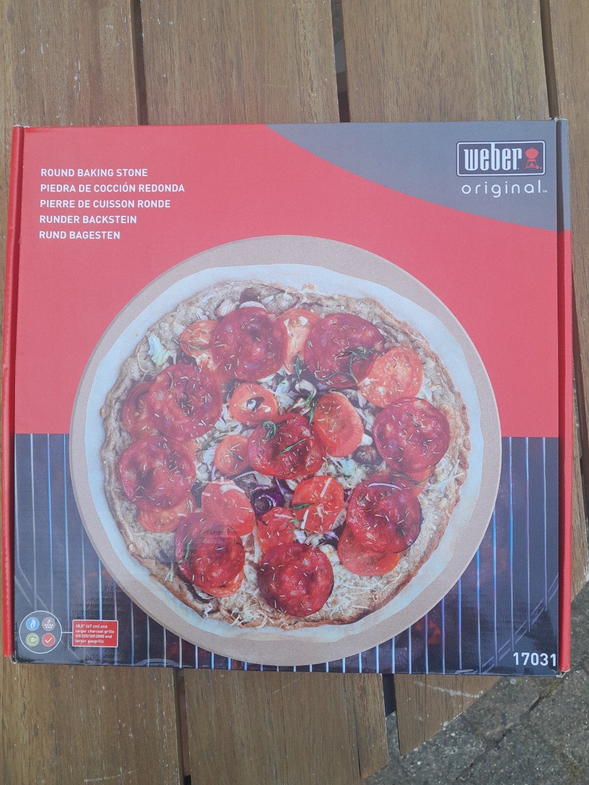 Weber original pizzasteen, Ophalen, Nieuw
