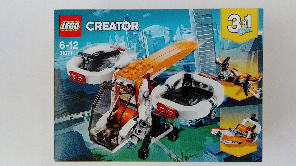 31071 Lego Creator 3in1 drone, boot en vliegtuig, Kinderen en Baby's, Lego, Overige typen, Ophalen of Verzenden, Zo goed als nieuw