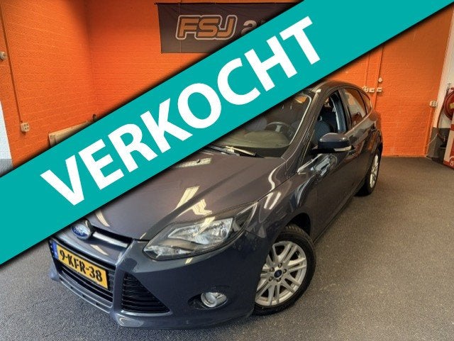 Ford Focus 1.0 ECOBOOST / 5 DEURS / TITANIUM / VELE OPTIES!, Euro 5, Gebruikt, 635 kg, Bedrijf