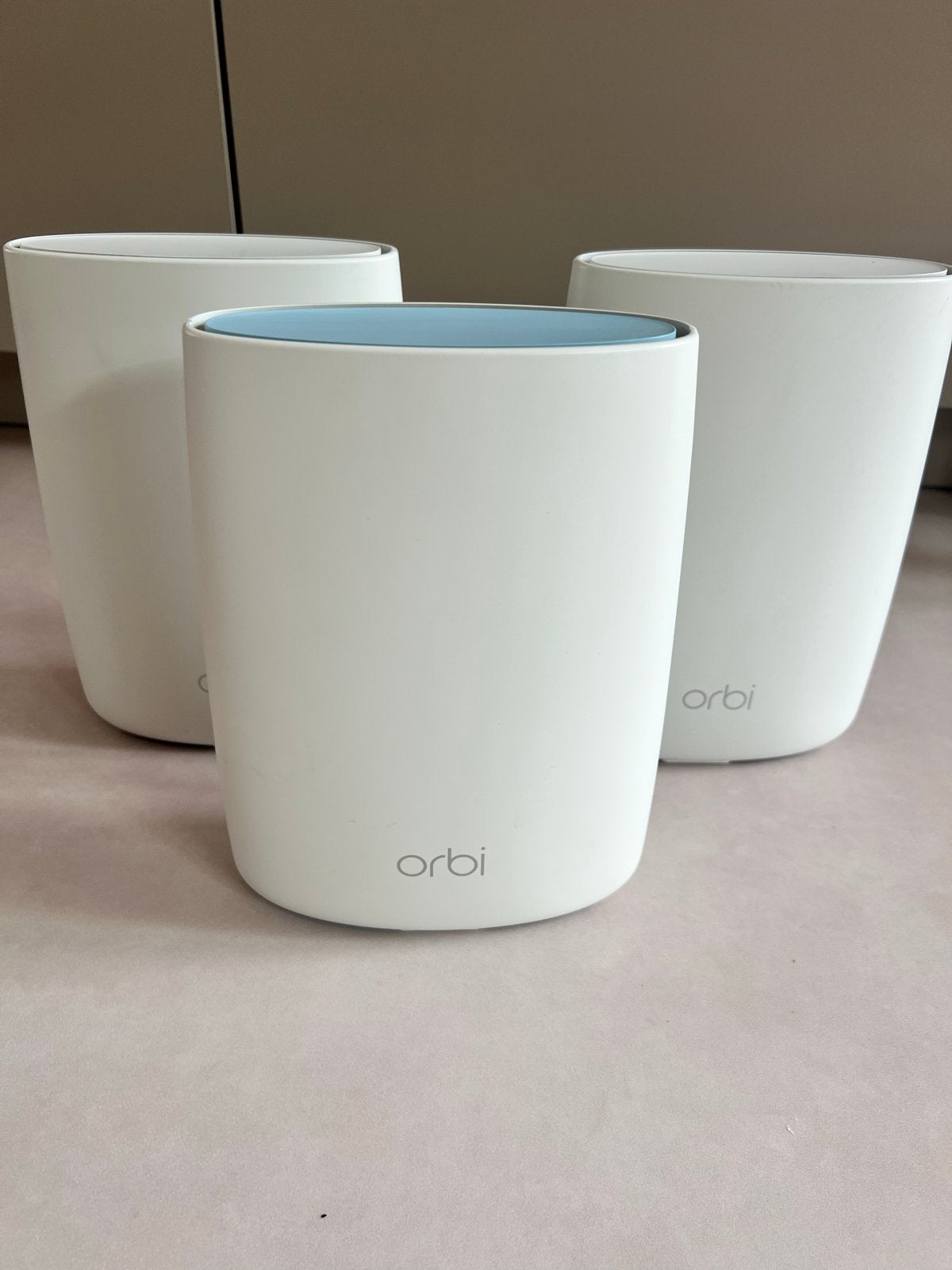 Netgear Orbi RBR50v2 Mesh WiFi Systeem (Router + 2 Satelliet, Ophalen, Gebruikt, Router