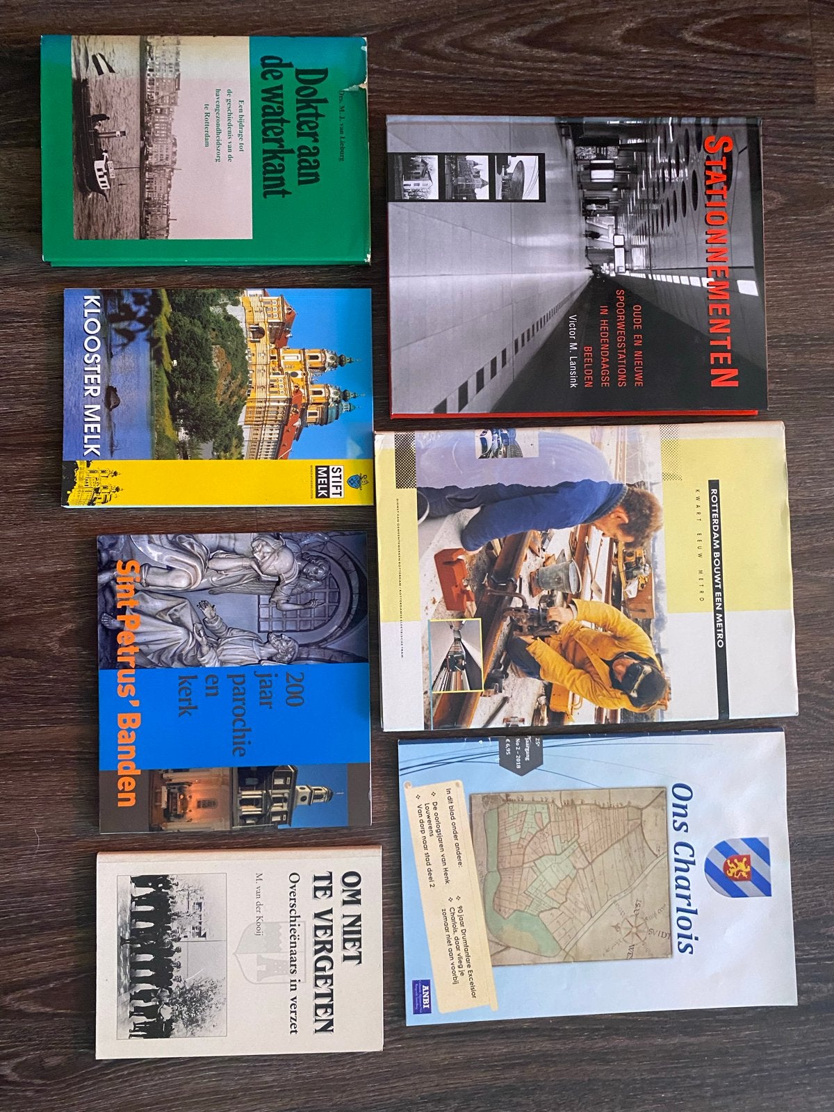 Boeken over Rotterdam en omstreken uit de oudheid, Boeken, Ophalen of Verzenden, 20e eeuw of later, Gelezen