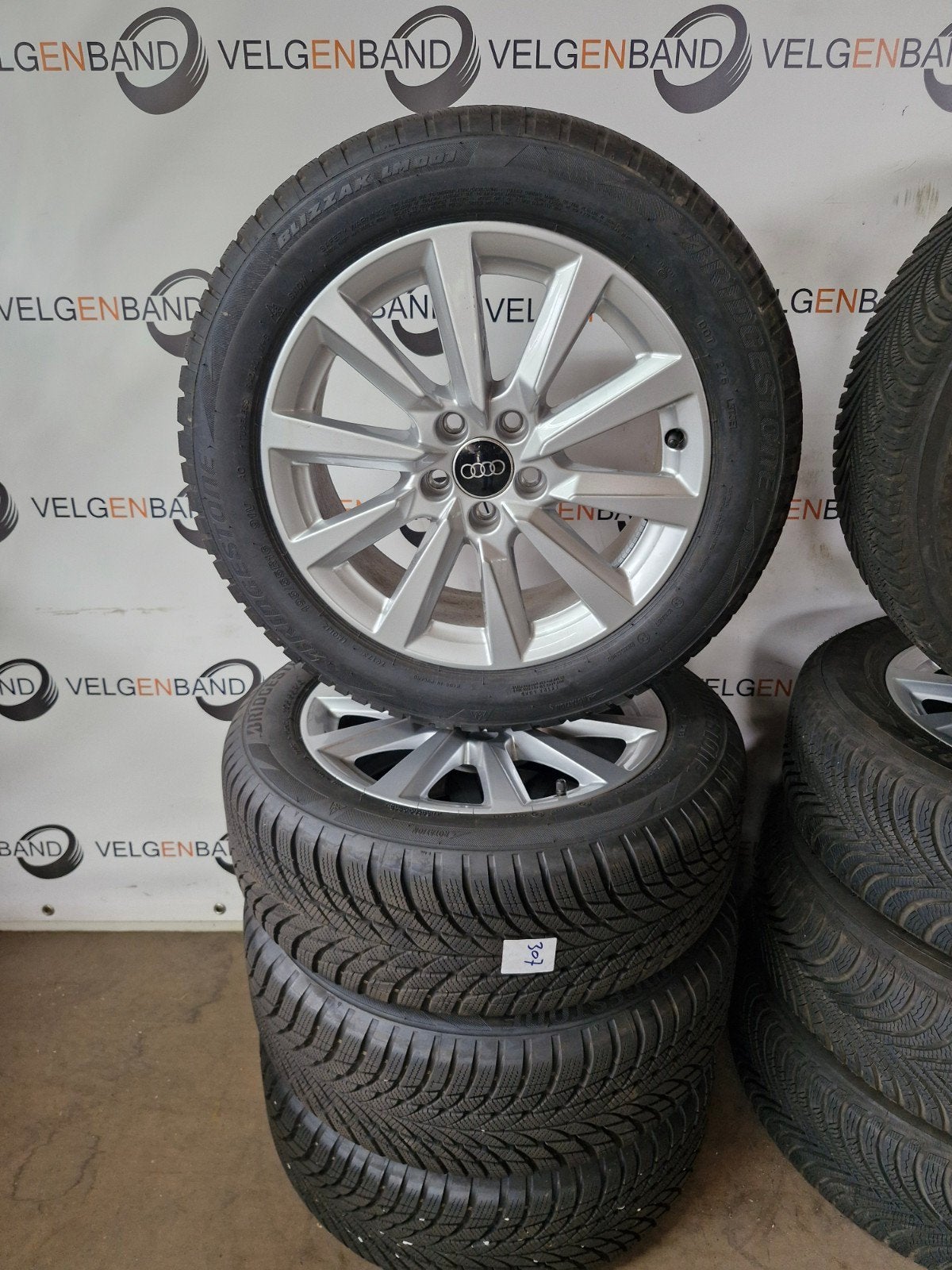 Winterset Audi A1 Citycarver 205 60 16 5x100 57,1 winterband, Auto-onderdelen, Ophalen, Gebruikt, 16 inch, .