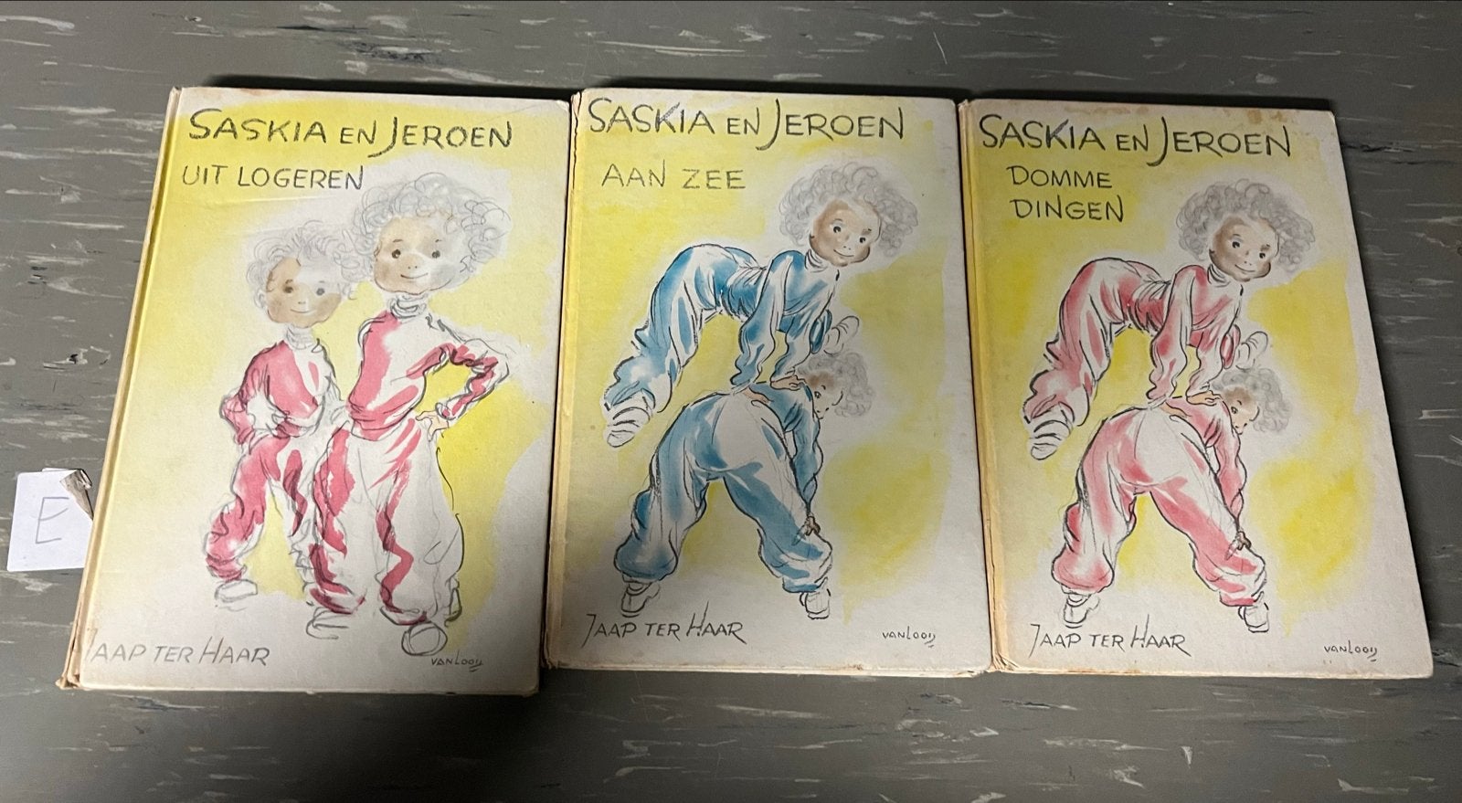Saskia en Jeroen - 3 boeken van Jaap ter Haar, Ophalen of Verzenden, Gelezen, Fictie algemeen