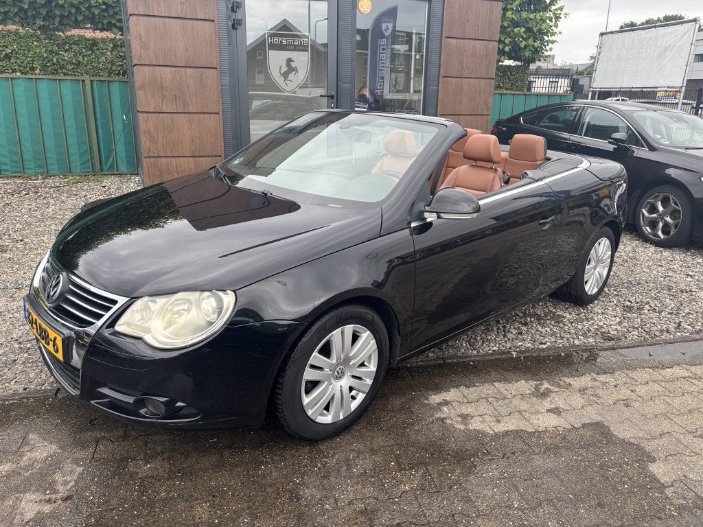 Volkswagen Eos gereserveerd (bj 2008), Auto's, Volkswagen, Gebruikt, 4 cilinders, Cabriolet, 4 stoelen