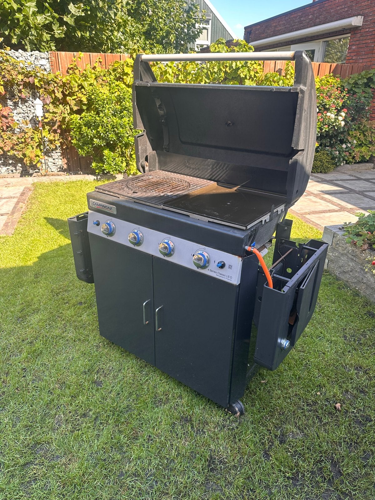 Campingaz gasbarbecue 3 Series Classic LSD inclusief hoes!, Tuin en Terras, Ophalen, Gebruikt