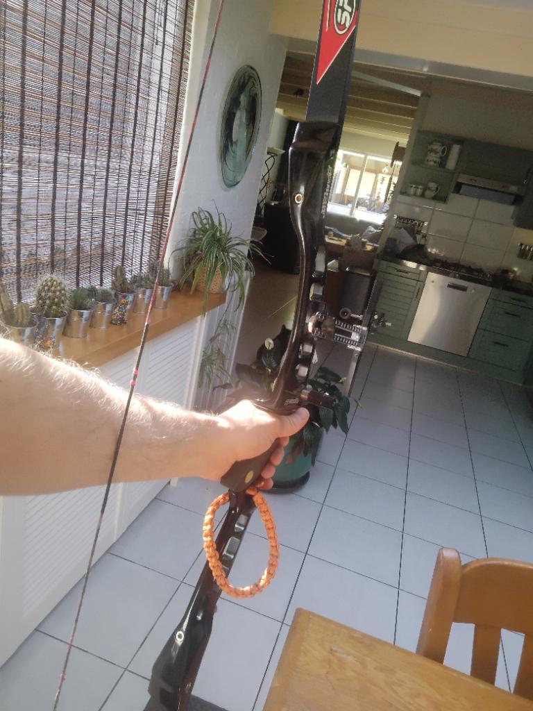Wedstrijd handboog recurve sf Velocity, Ophalen, Zo goed als nieuw, Recurveboog