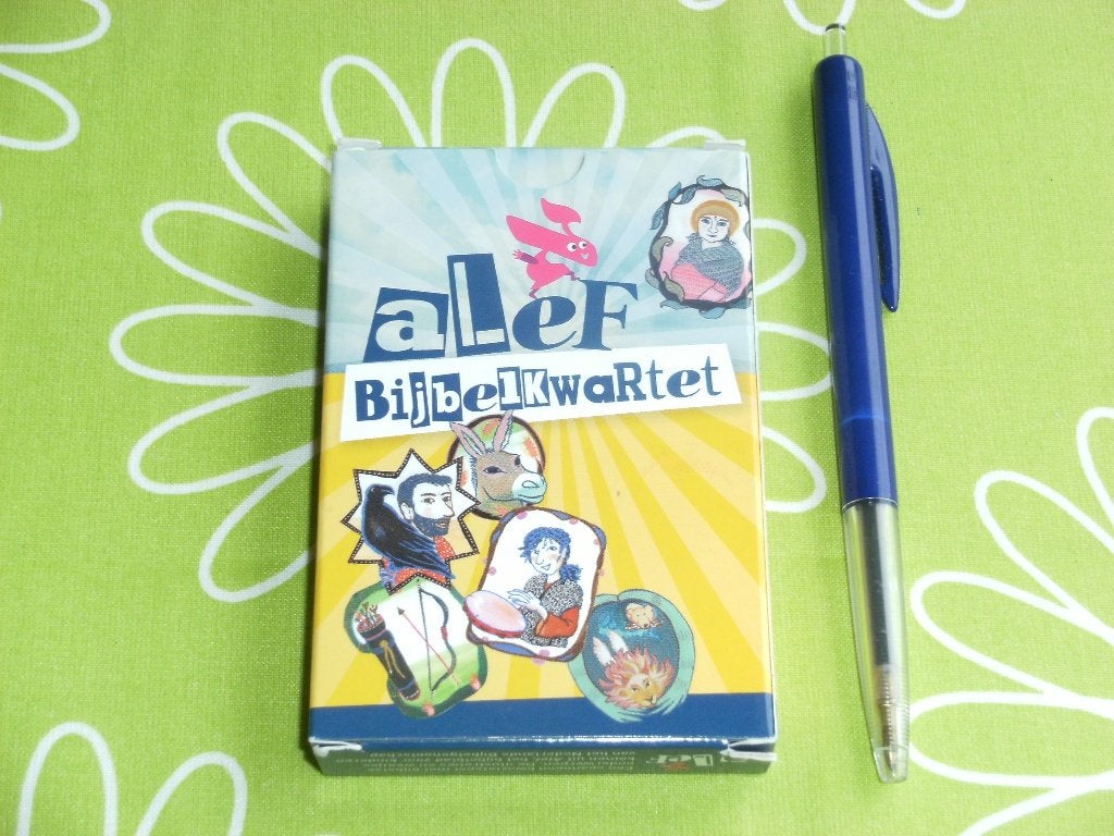 Alef Bijbel kwartet - ontdek de wereld van de Bijbel, Ophalen of Verzenden, Zo goed als nieuw, Kwartet(ten)