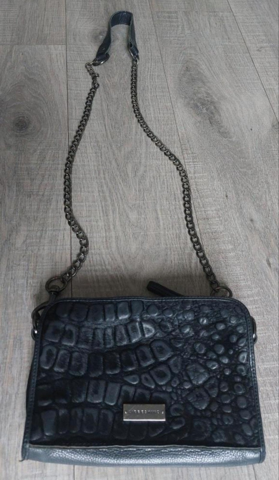 Liebeskind leren cross-body tas, Ophalen of Verzenden, Gebruikt, Zwart, Leer