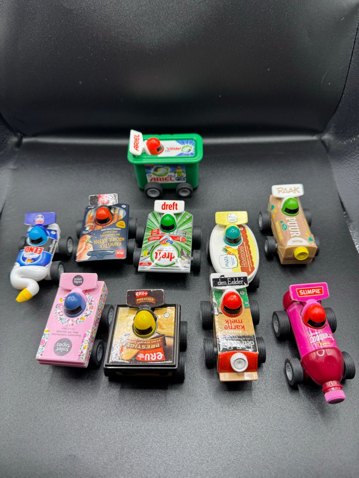 Verzameling van 10 Zeldzame Supermarkt Mini Racers, Verzenden, Zo goed als nieuw, Jongen of Meisje