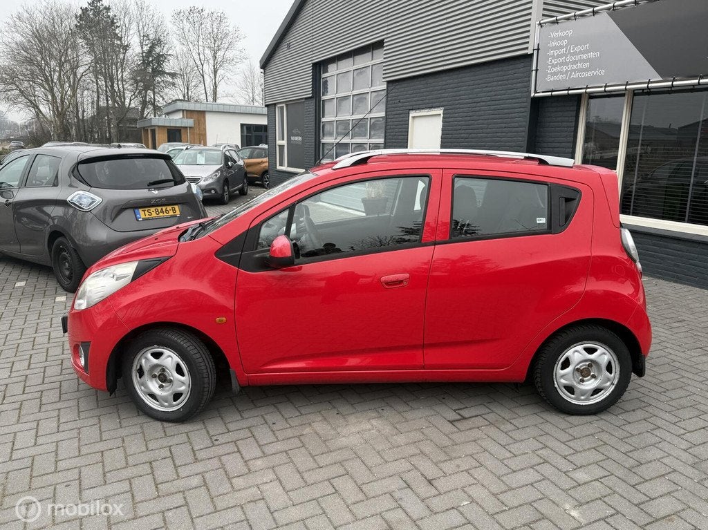 Chevrolet Spark 1.0 16V LS Bi-Fuel, airco, 5 deurs, nap, APK, Auto's, Chevrolet, Euro 5, Zwart, 4 cilinders, Origineel Nederlands