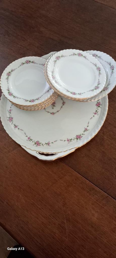 K&A Krautheim Selb Bavaria gebaksset, Antiek en Kunst, Ophalen
