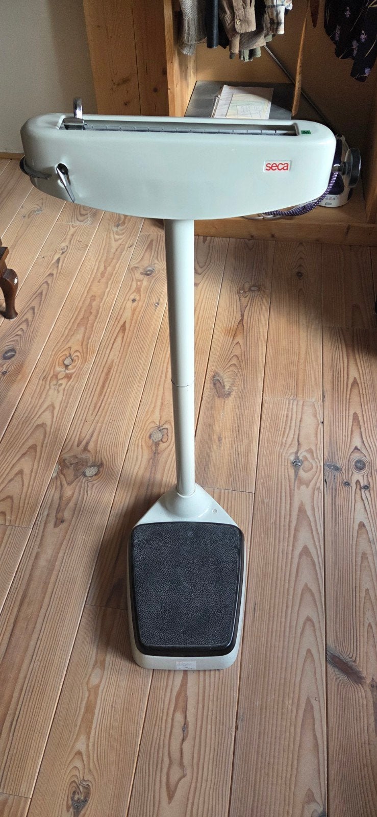 Seca Weegschaal Model 709 - Vintage Personenweegschaal, Ophalen, Gebruikt, Analoog, 100 kg of meer