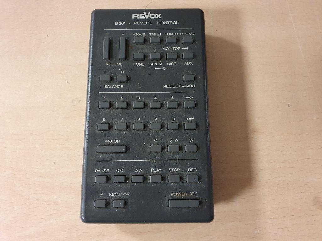 Remote Control Revox B201, Ophalen of Verzenden, Dvd