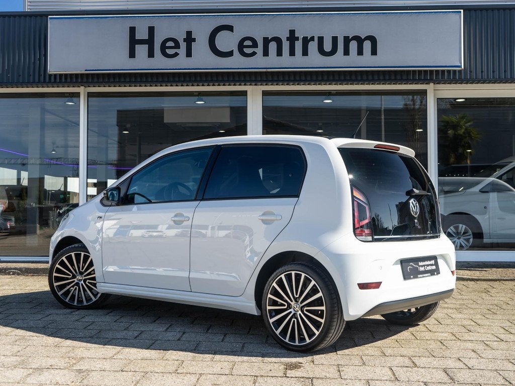 Volkswagen Up! 1.0 BMT high up! R-Line - VolAut.Airco - Stoe, Voorwielaandrijving, Stof, Gebruikt, Wit