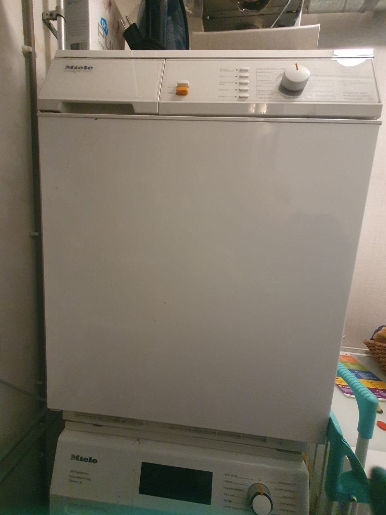 Miele wasdroger Novotronic T653C voor Handige Harrie GRATIS, Witgoed en Apparatuur, Wasdrogers, Ophalen, Wolprogramma, 4 tot 6 kg