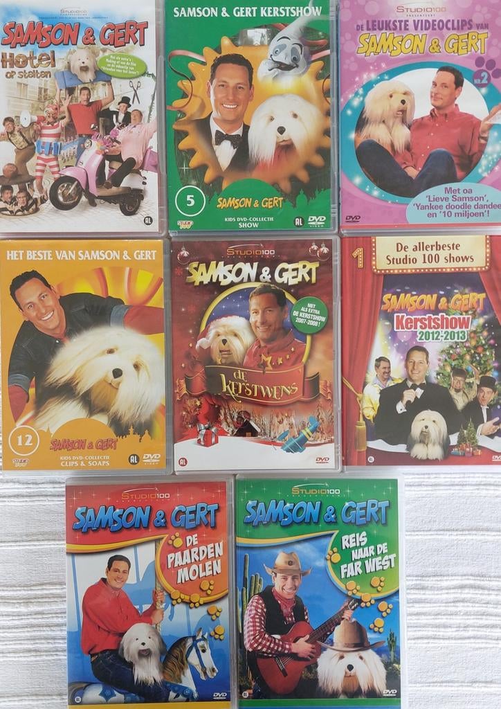 Dvd's Samson en Gert, Cd's en Dvd's, Dvd's | Kinderen en Jeugd, Zo goed als nieuw, Tv fictie, Alle leeftijden, Ophalen of Verzenden