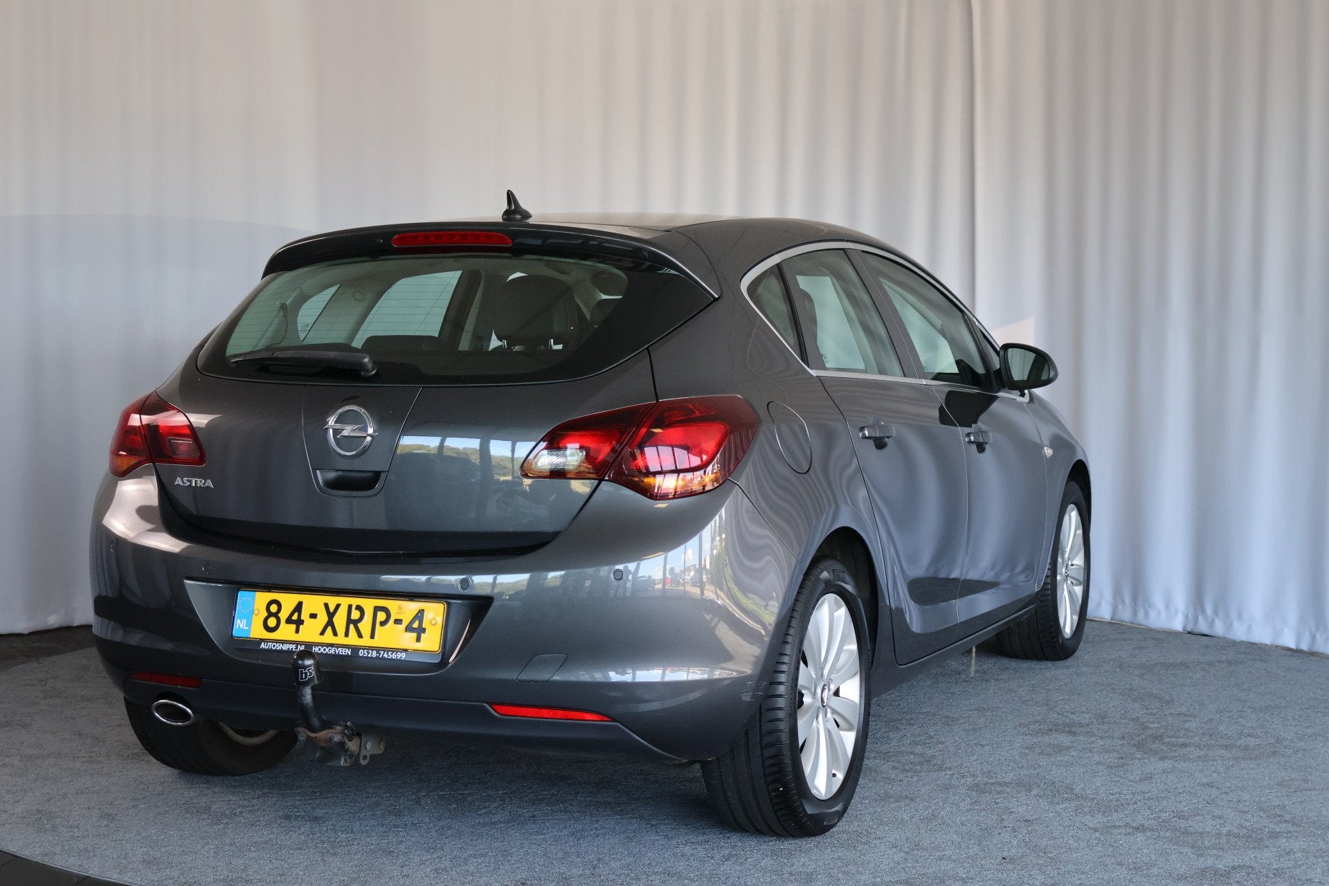 Opel Astra 1.4 Turbo Cosmo, PDC, Navi, Trekhaak (bj 2012), Auto's, Voorwielaandrijving, Euro 5, Stof, Gebruikt