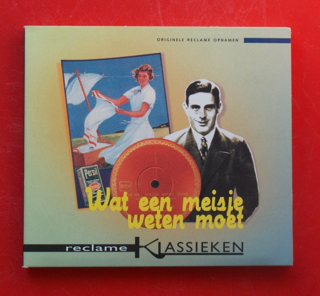 cd Wat een meisje weten moet reclame klassieken Speenhoff, Ophalen of Verzenden, Gebruikt, Nederlandstalig, Verzamelalbum