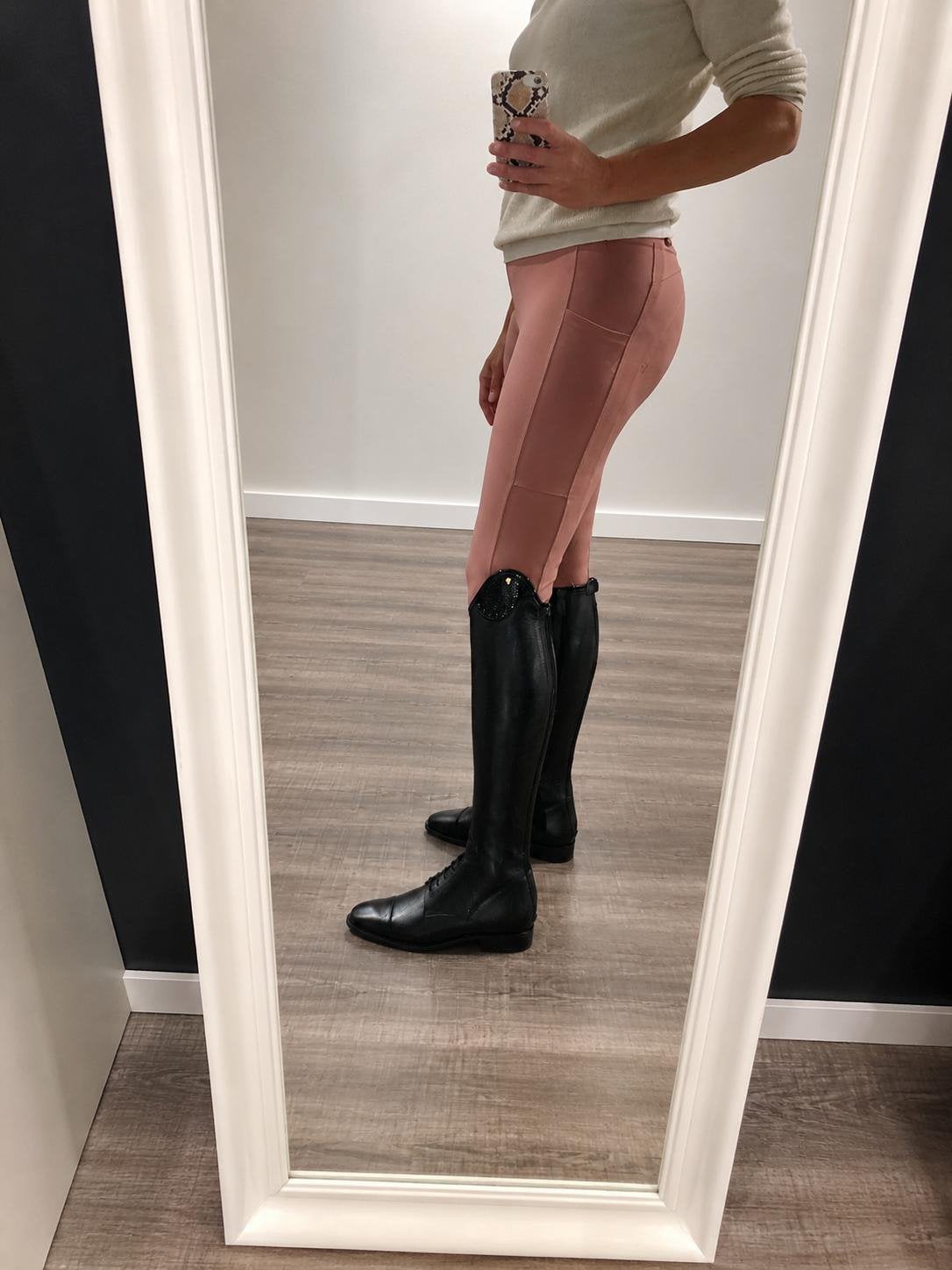 Petrie rijlaarzen zwart met lak (nieuw), Dieren en Toebehoren, Paardrijkleding, Dressuur, Ophalen of Verzenden, Zo goed als nieuw
