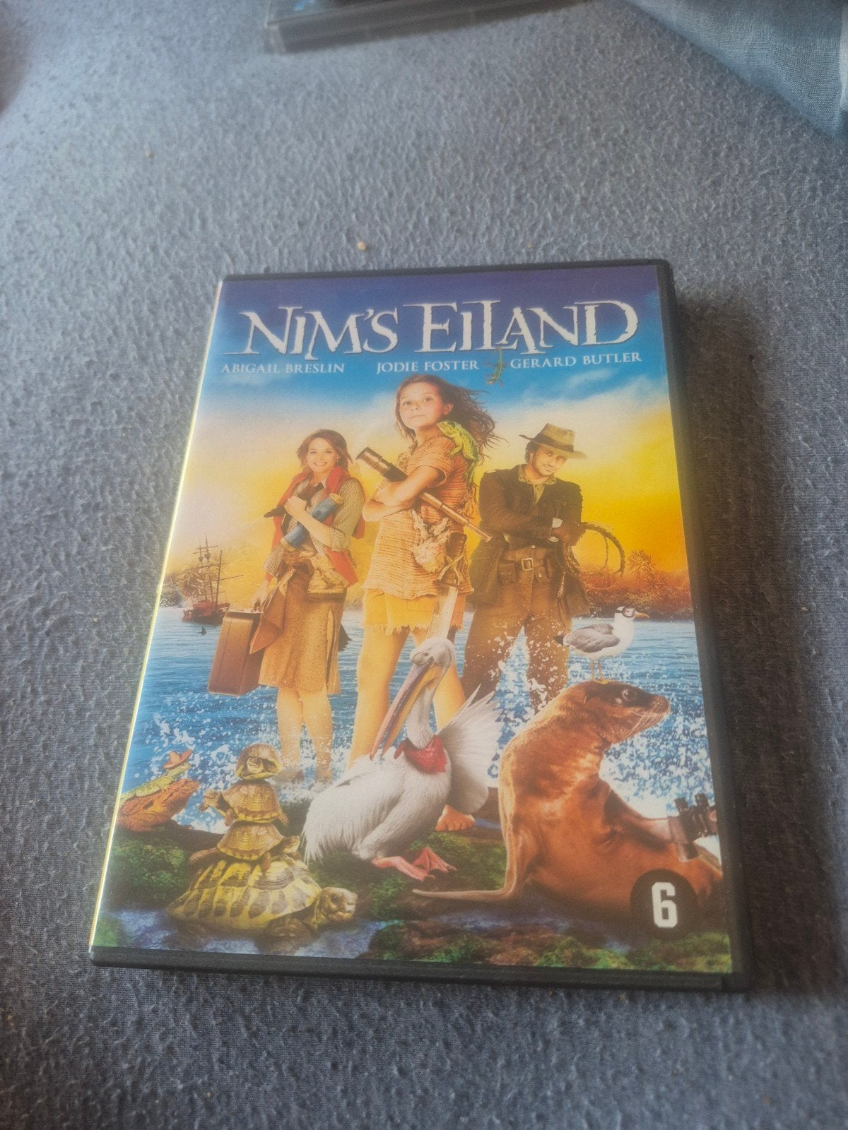 Nims Eiland DVD - Avontuurlijke Familiefilm, Avontuur, Nederlands, Ophalen of Verzenden, Vanaf 6 jaar