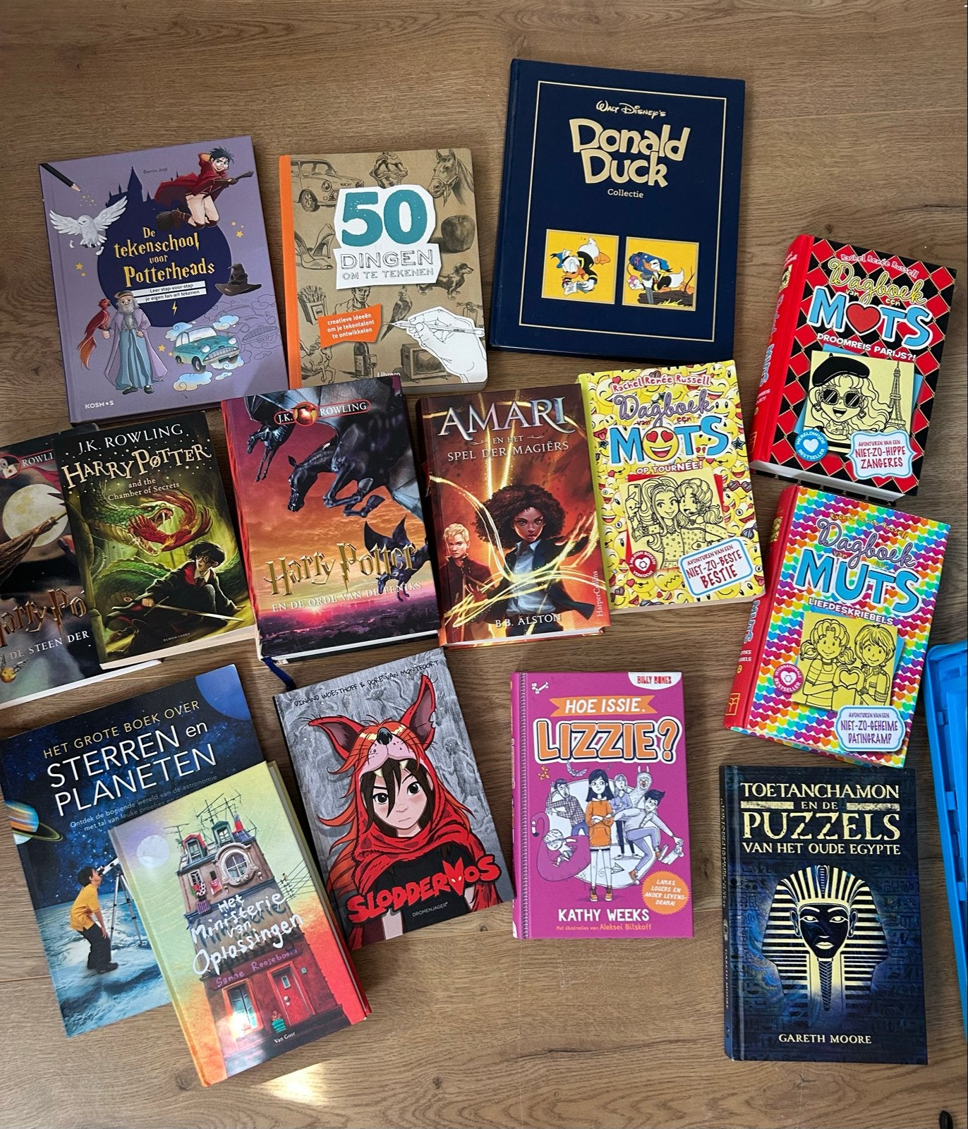 Grote collectie kinderboeken: Harry Potter, Donald Duck, Mut, Ophalen, Zo goed als nieuw, Fictie algemeen