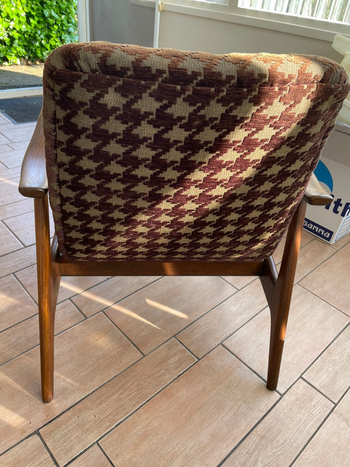 2 vintage jaren 50 stoel, Ophalen, Gebruikt, 125 cm of meer, Rond